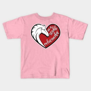 In a stable relationship Kids T-Shirt